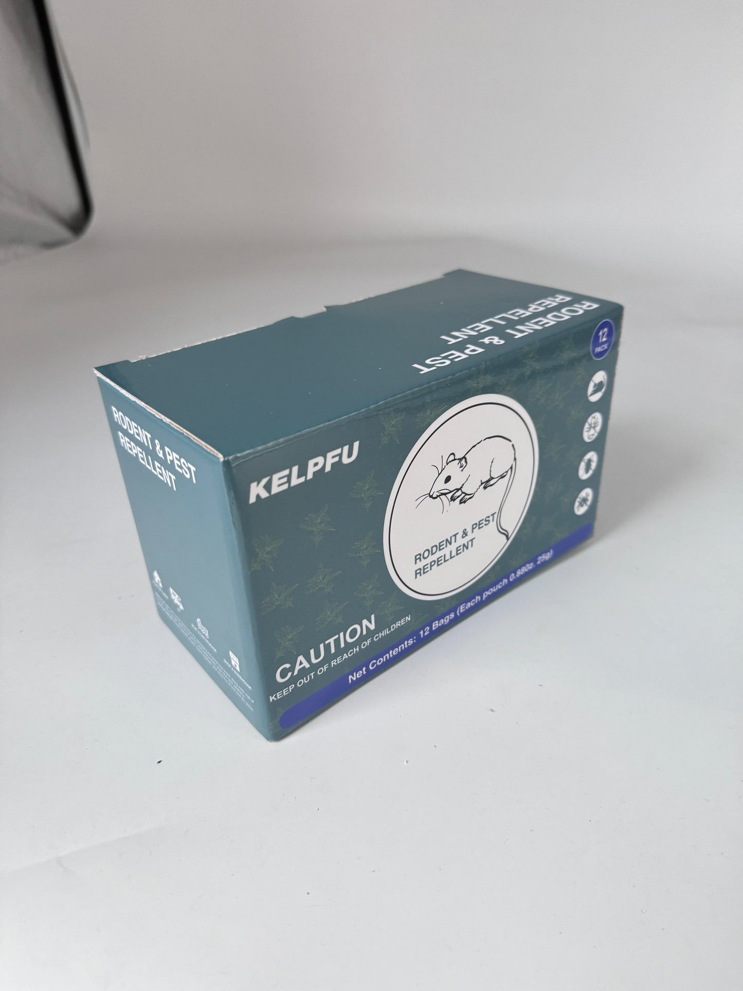 KELPFU Effective Rodent Repellent Bags - Natural Mouse Repellent with Pure Essential Oils for Safe and Versatile Pest Control