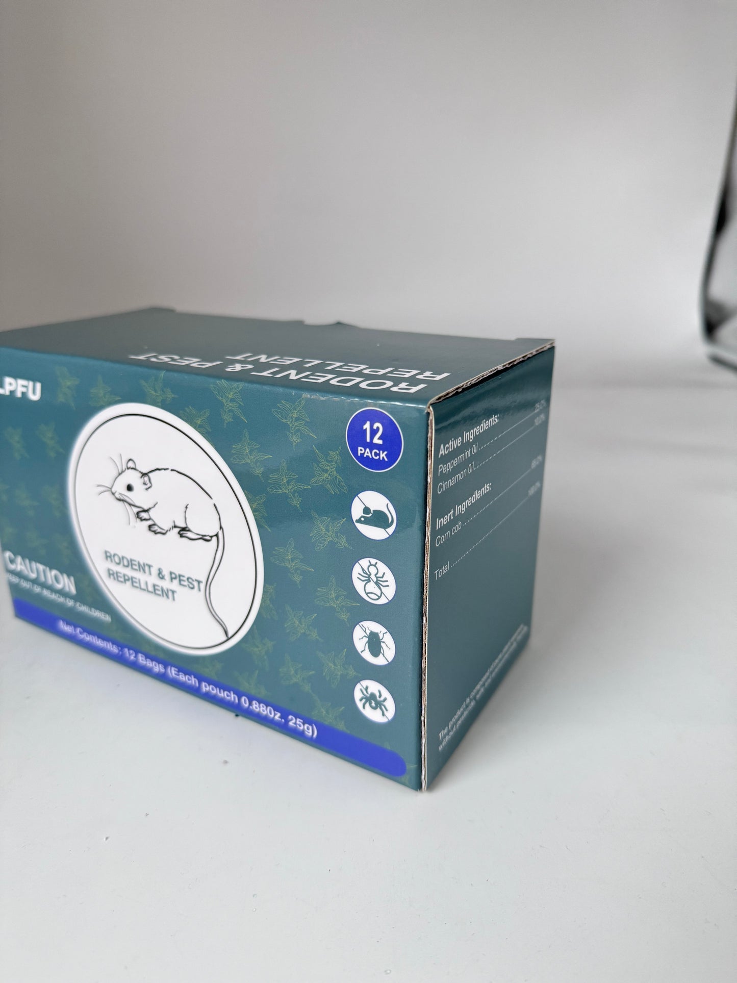 KELPFU Effective Rodent Repellent Bags - Natural Mouse Repellent with Pure Essential Oils for Safe and Versatile Pest Control