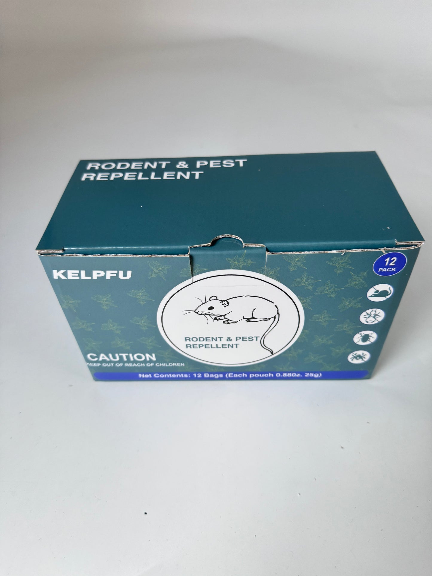 KELPFU Effective Rodent Repellent Bags - Natural Mouse Repellent with Pure Essential Oils for Safe and Versatile Pest Control